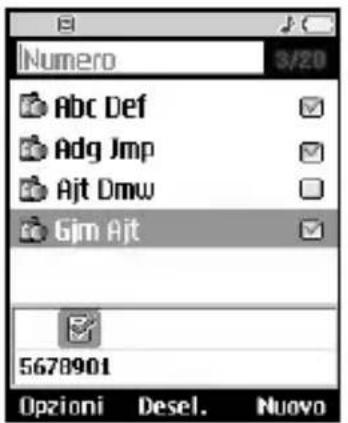 Numero 3/20 Abc Def Adg Jmp Ajt Dmw Gjm Ajt 5678901 Opzioni Desel. Nuovo