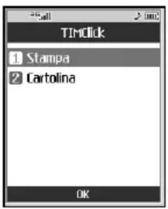 TIMClick 1 Stampa 2 Cartolina OK