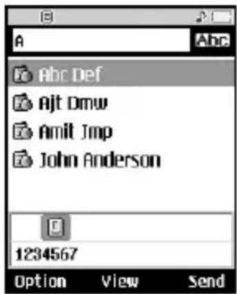 A Abc Def Ajt Dmw Amit Jmp John Anderson 1234567 Option View Send