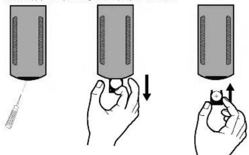 LG LAC-M6500RS - Installing the battery - 1