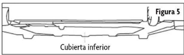 Figura 5 Cubierta inferior