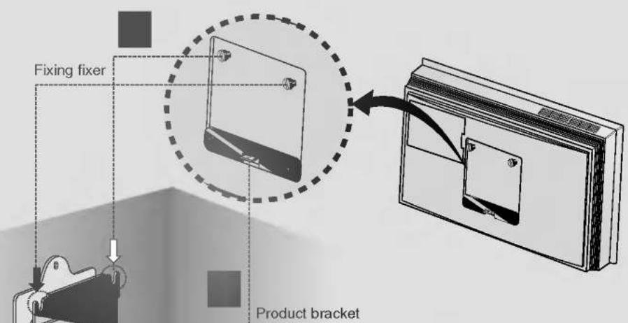 Fixing fixer Product bracket