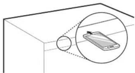 LG GCD5711NS - Display panel is on the Fridge door. - 2
