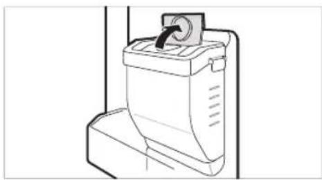LG GCD5711NS - Réservoir du distributeur d'eau - 1