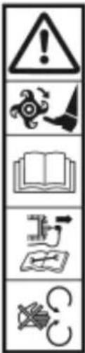 Herkules MH 860 BE - DEFINITION OF THE PICTOGRAMS - 1