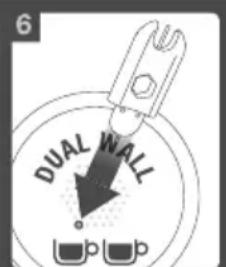 6 DUAL WALL b b