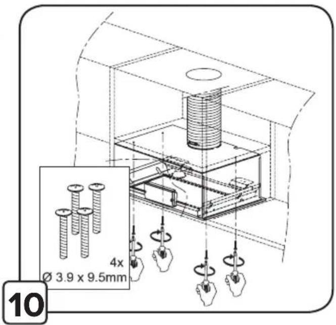 4x Ø 3.9 x 9.5mm 10