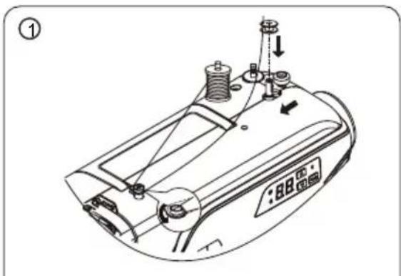 Guzzanti GZ-118 - Winding the bobbin - 1