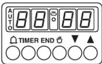AUTO 88 88 TIMER END ▼▲