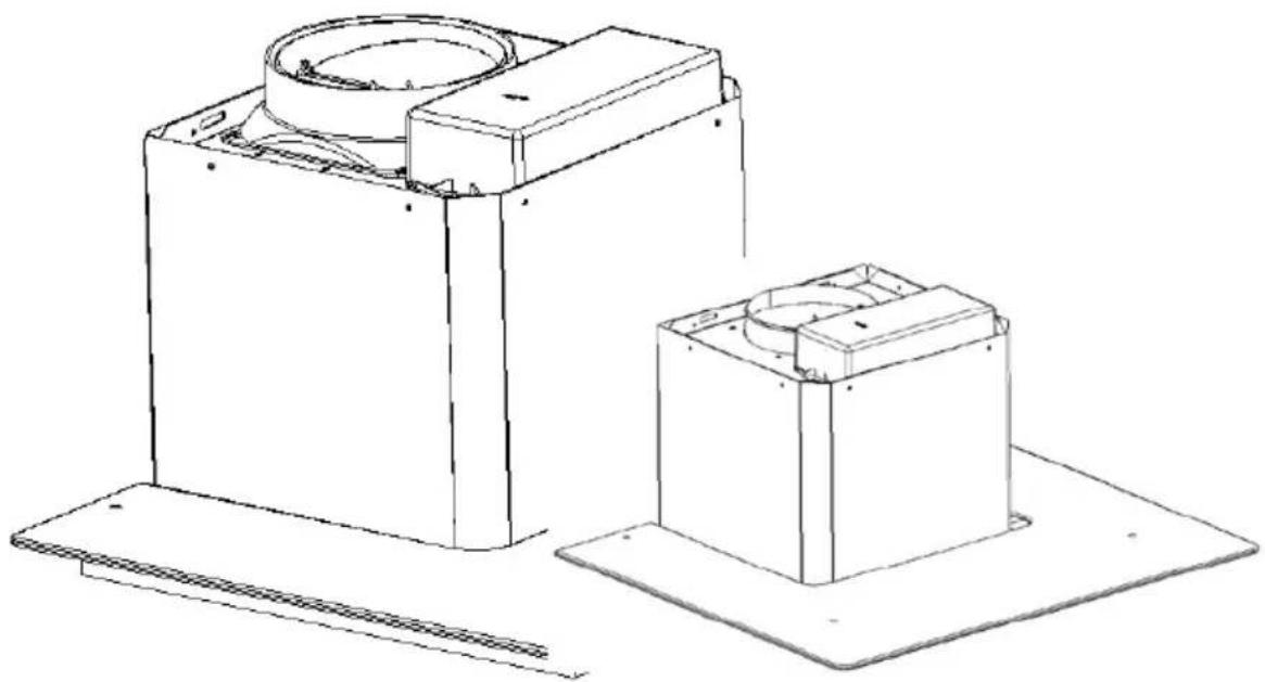 CANDY CCE16/2X-6 - INSTALLAZIONE a parete (scarico esterno) - 5