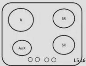 R SR AUX SR L5 L6