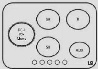 DC 4 Kw Mono SR R SR AUX L8