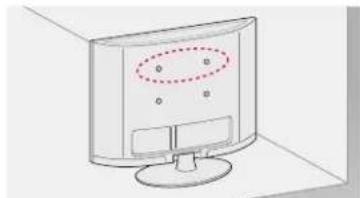 LG 29LN460R - Televizora nostiprināšana pie sienas - 1
