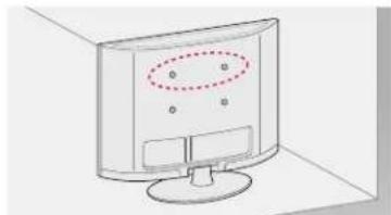 LG 29LN460R - Televizoriaus tvirtinimas prie sienos - 1