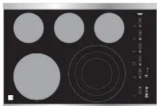 KENMORE 790.45319 - To Operate the Single Radiant Surface Elements: - 1