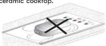 ceramic cooktop.