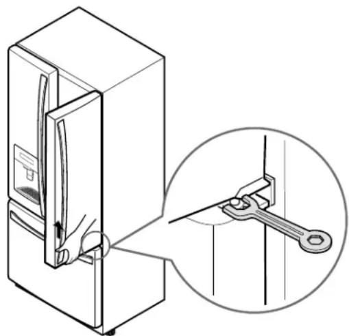 KENMORE 795.73132 - Alignement des portes - 1