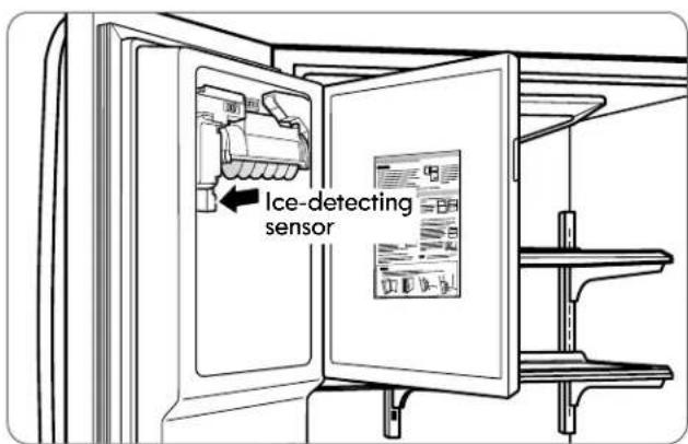 Ice-detecting sensor