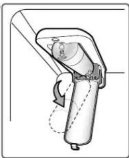 KENMORE 795.73132 - Remove the old water filter. - 2