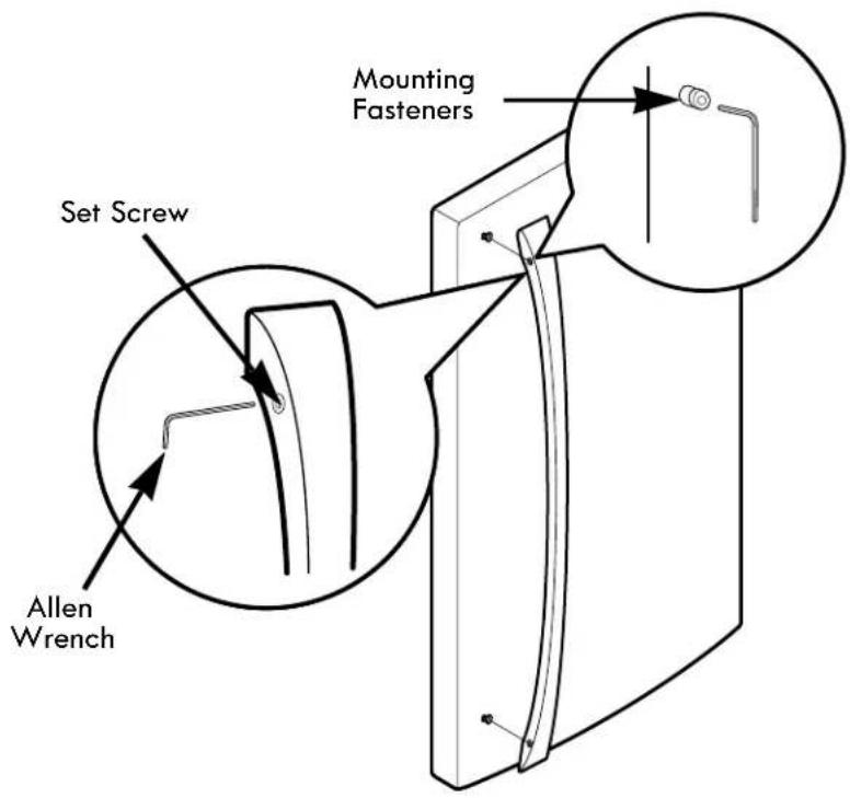 Mounting Fasteners Set Screw Allen Wrench