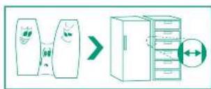 Diagram showing a computer monitor and server rack with icons for image, image, and data transfer