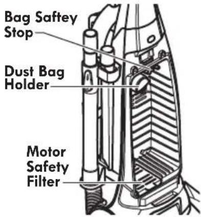 KENMORE 125.31150610 - TO REMOVE DUST BAG - 3