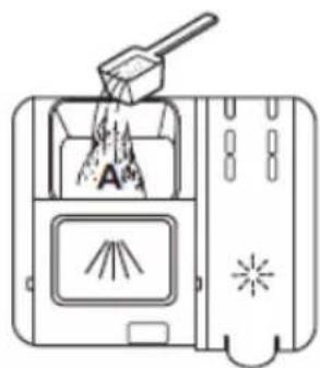 AMICA GSP 543 910 SI - Fill the detergent dispenser - 4