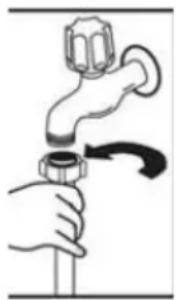 AMICA GSP 543 910 SI - WATER SUPPLY HOSE - 1