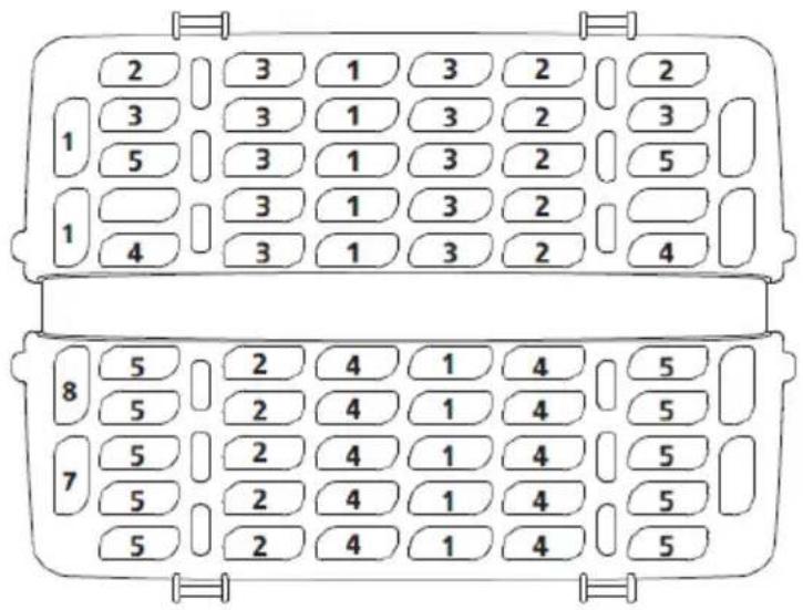 AMICA EGSPV 593 910 - Cutlery basket - 1