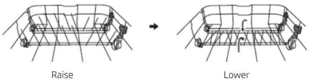 AMICA EGSPV 593 910 - Fold the dishwasher basket spikes - 1