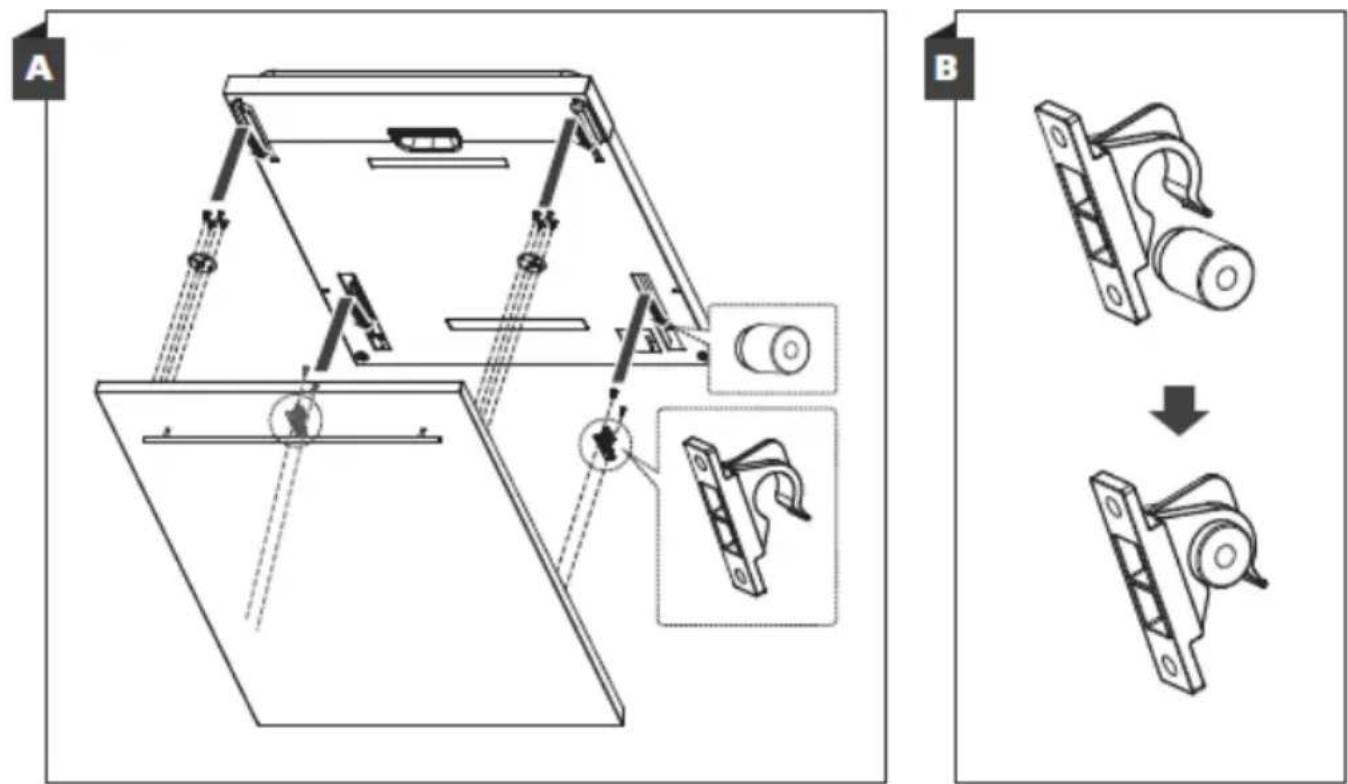 AMICA EGSPV 593 910 - \*Step 2. The cabinet door dimensions, install cabinet door - 1