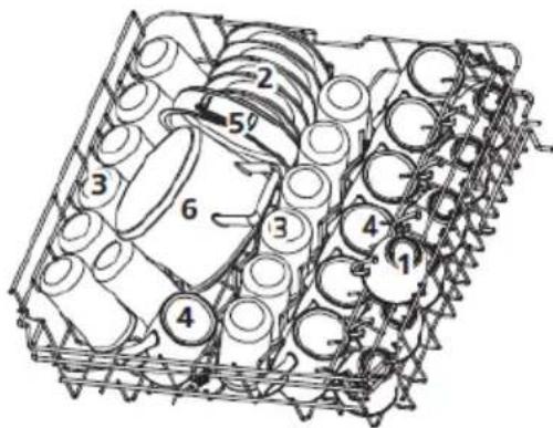 AMICA EGSPV 593 910 - Upper basket - 1
