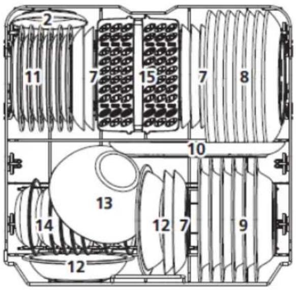 AMICA EGSPV 593 910 - Lower basket - 3
