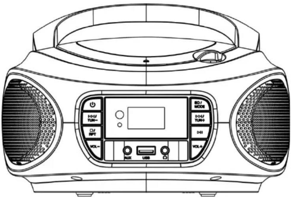 Lauson LLB992 - CD Boombox - 1