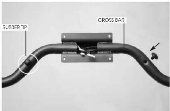 RUBBER TIP CROSS BAR