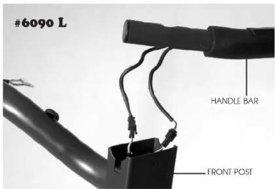 #6090 L HANDLE BAR FRONT POST