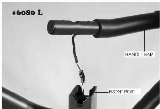 #6080 L HANDLE BAR FRONT POST