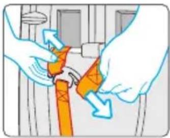 Joycare Sicurofix JC-1292 - Retirar el sistema de arnés de 5 puntos y el revestimiento - 2