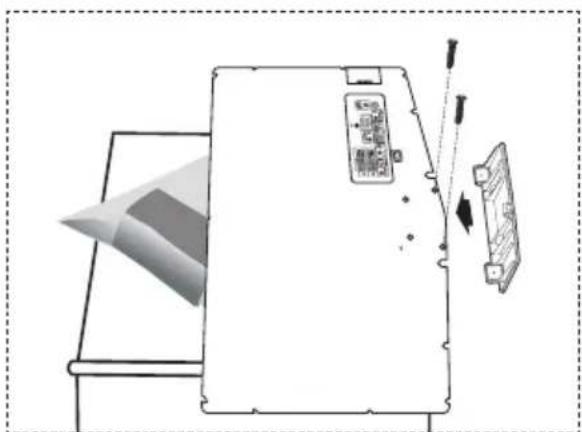 SAMSUNG LE26R71B - Montáž sady pre upevnenie na stenu - 1