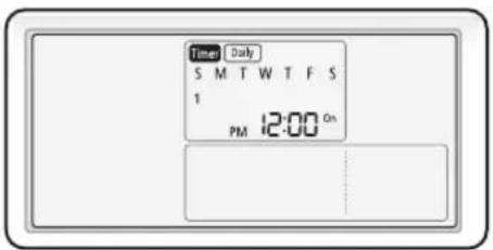 Time Daily S M T W T F S 1 PM 12:00 On