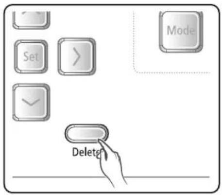 Set Mode Delete