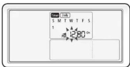 Time Daily S M T W T F S 1 12:80 On
