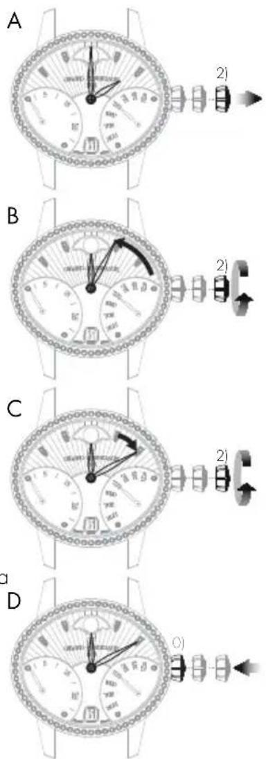 Girard-Perregaux 1966 49525-53-131-BK6A - Ore e minuti - 1
