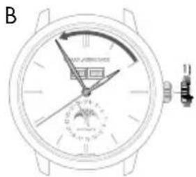 Girard-Perregaux 1966 49525-53-131-BK6A - Ore e minuti - 2
