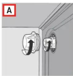 FRANKE SG 62 M GF/F - Sustitución de la lámpara del horno - 1