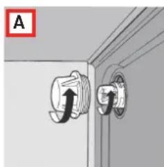FRANKE CR 66 M BK/F - Αντικατάσταση λαμπτήρα φούρνου - 1