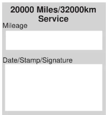 Indian Chief Vintage (2012) - Maintenance Schedule and Records - 3