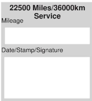 Indian Chief Vintage (2012) - Maintenance Schedule and Records - 4