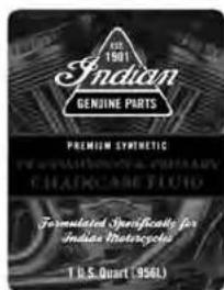 Indian Chief Vintage (2012) - Indian Motorcycle Synthetic Gear Oil - 1