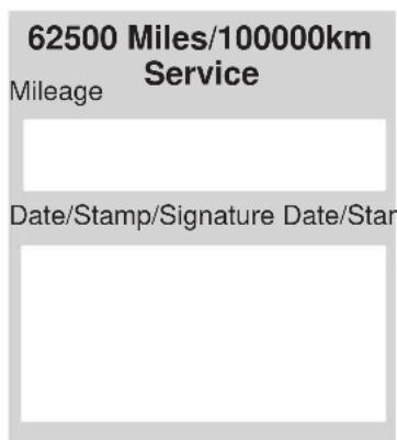 Indian Chief Vintage (2012) - Maintenance Schedule and Records - 2